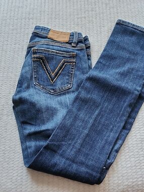 Vigoss Collection Blue Jeans   Straight
